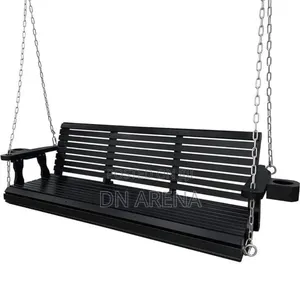 -Seater Wooden Porch Swing Outdoor Patio Garden
