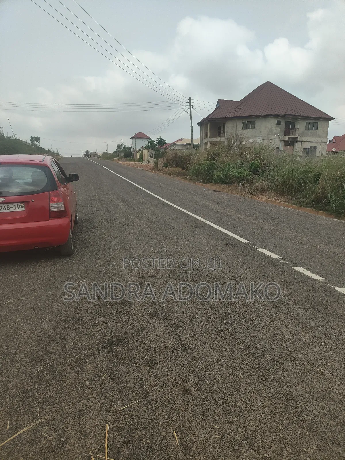 Litigation Free Half Plot Forsale at Appiadu Forsale.