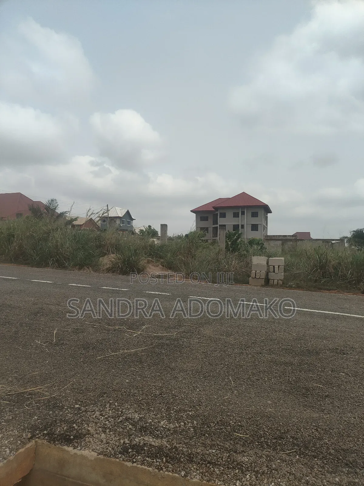 Litigation Free Half Plot Forsale at Appiadu Forsale.