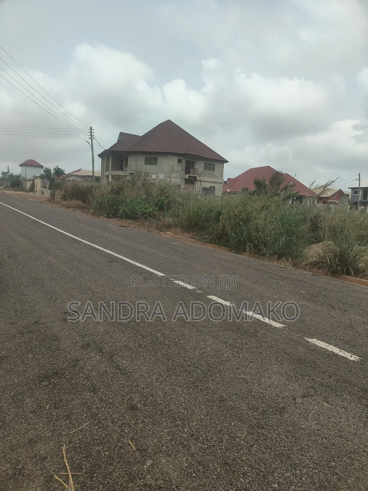 Litigation Free Half Plot Forsale at Appiadu Forsale.