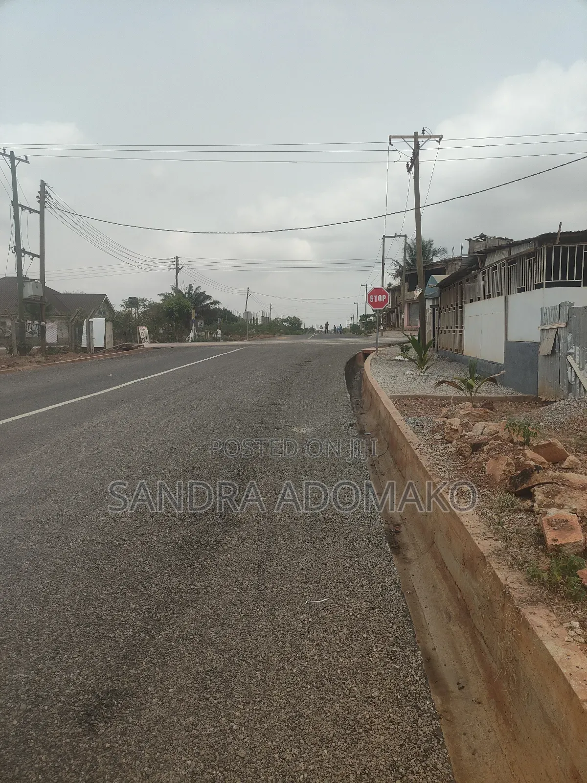 Litigation Free Half Plot Forsale at Appiadu Forsale.