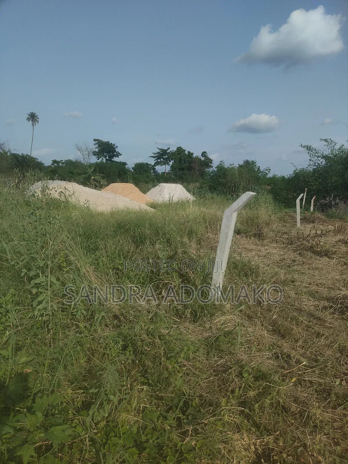 Litigation Free Half Plot Forsale at Appiadu Forsale.