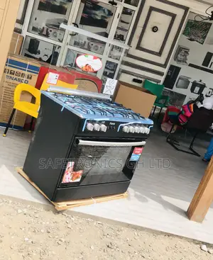 Good Premium 4 Gas 2 Electric 60x90 Black Ferre Cooker