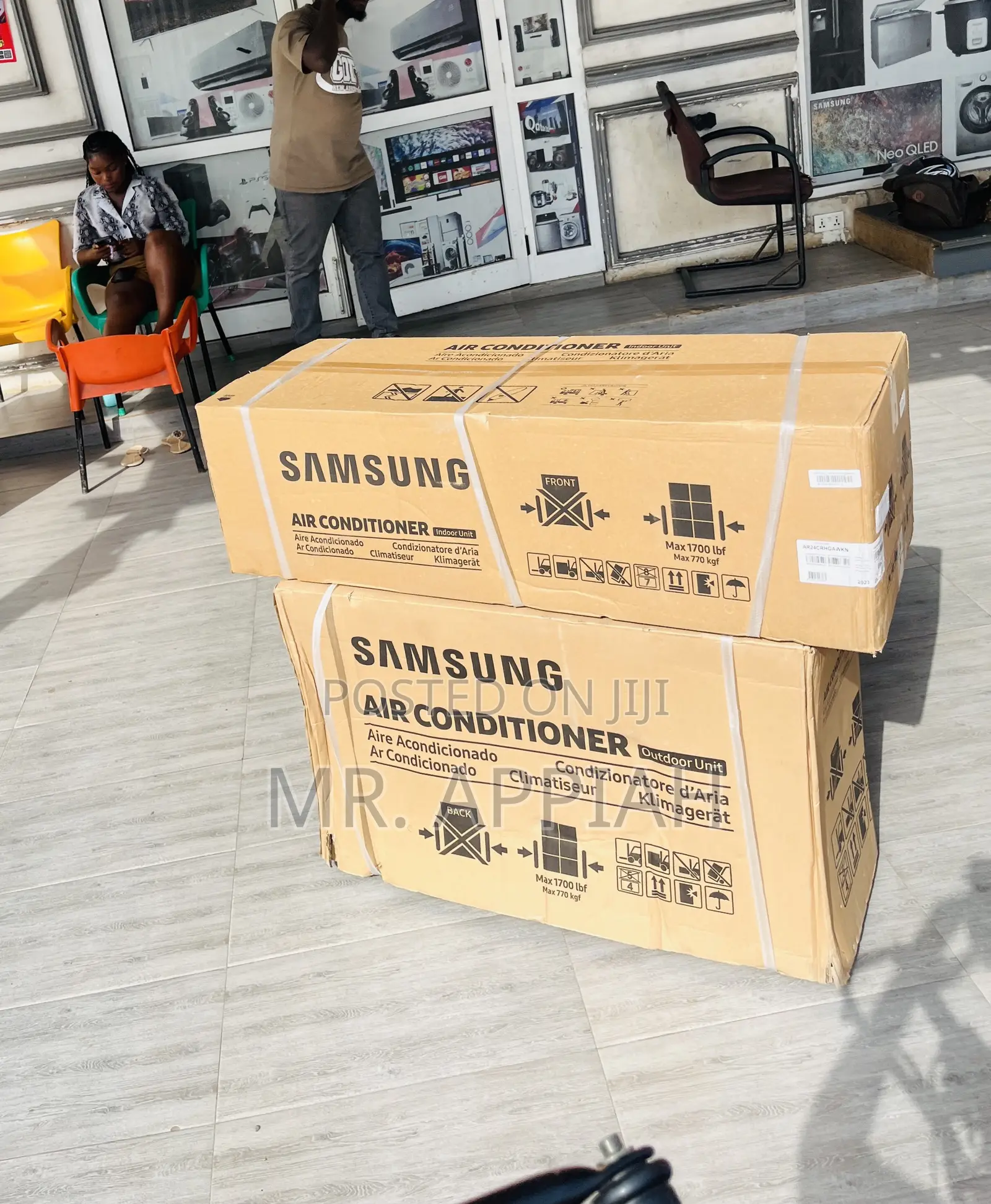 Eco Energy Saving Samsung 1.5hp Air Conditioner(White)