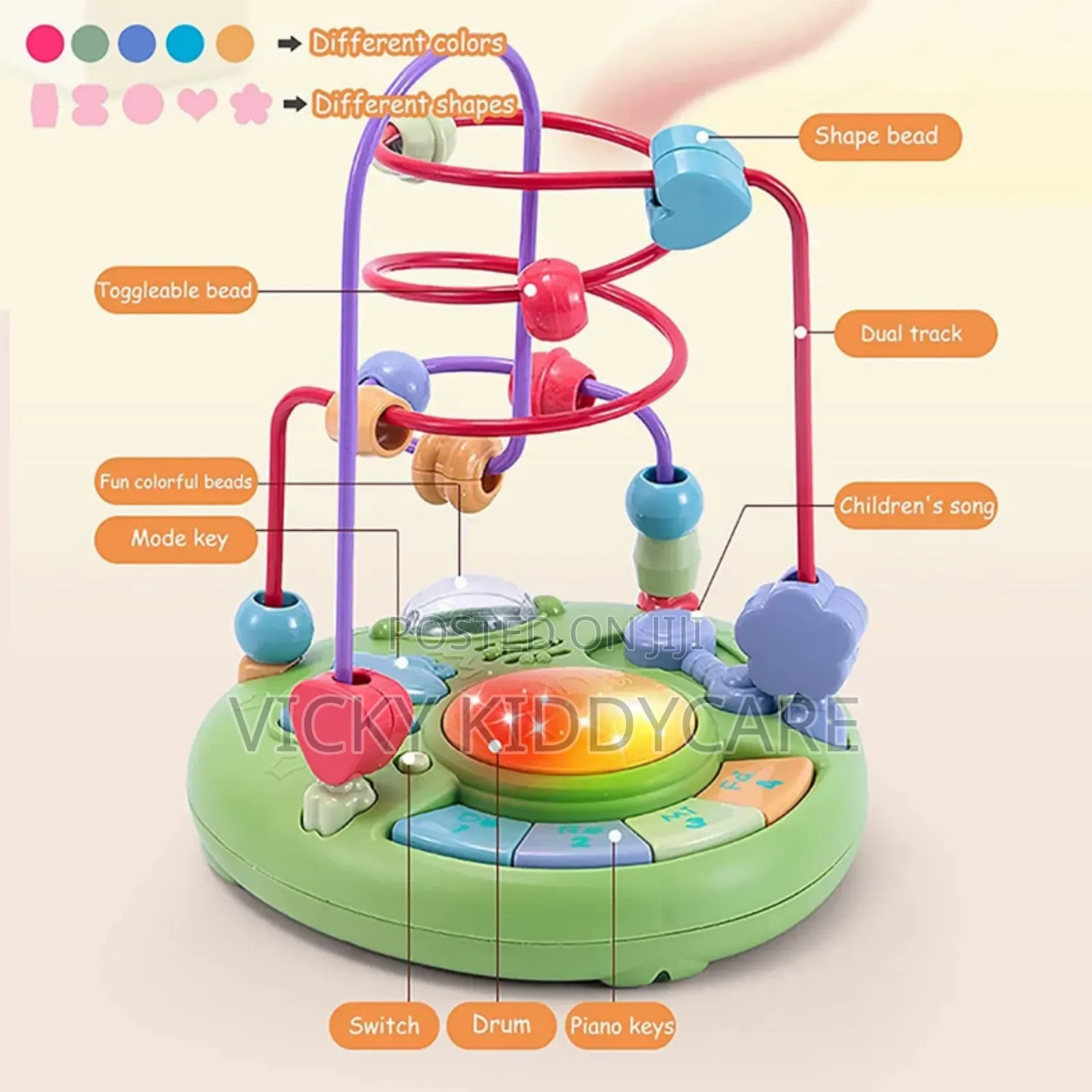 Electronic Musical Beads Toy Educational Gift