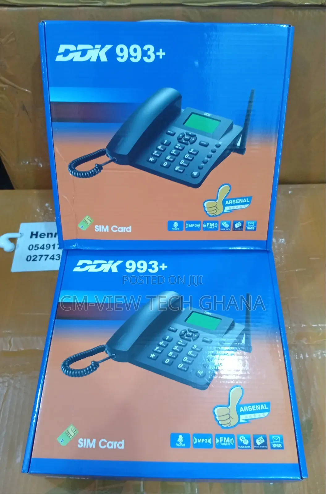 DDK 993+ Wireless Telephone + Sim Port