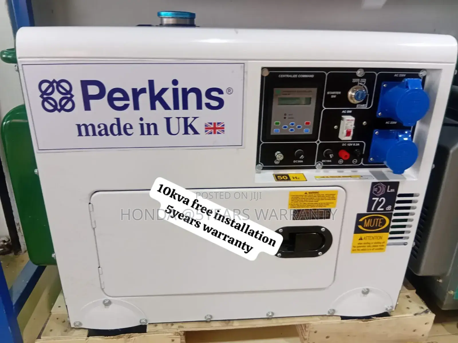 Support Gen Service 10kva Perkins Diesel Generator 10kva