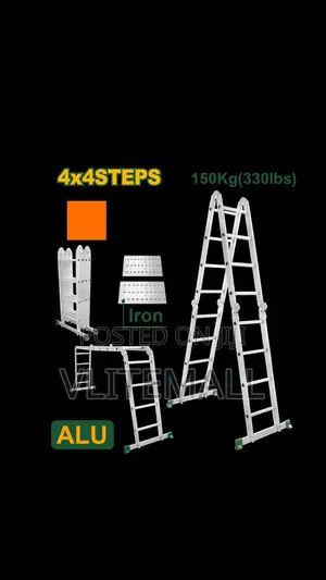 4x4 Steps Foldable Ladder