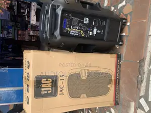15- Inches Rechargeable With Two Mic and a Stand