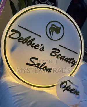 2d Signage With Light
