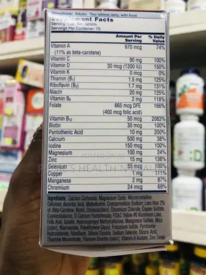 One a Day Proactive 65+ for Men Women 150 Tablets