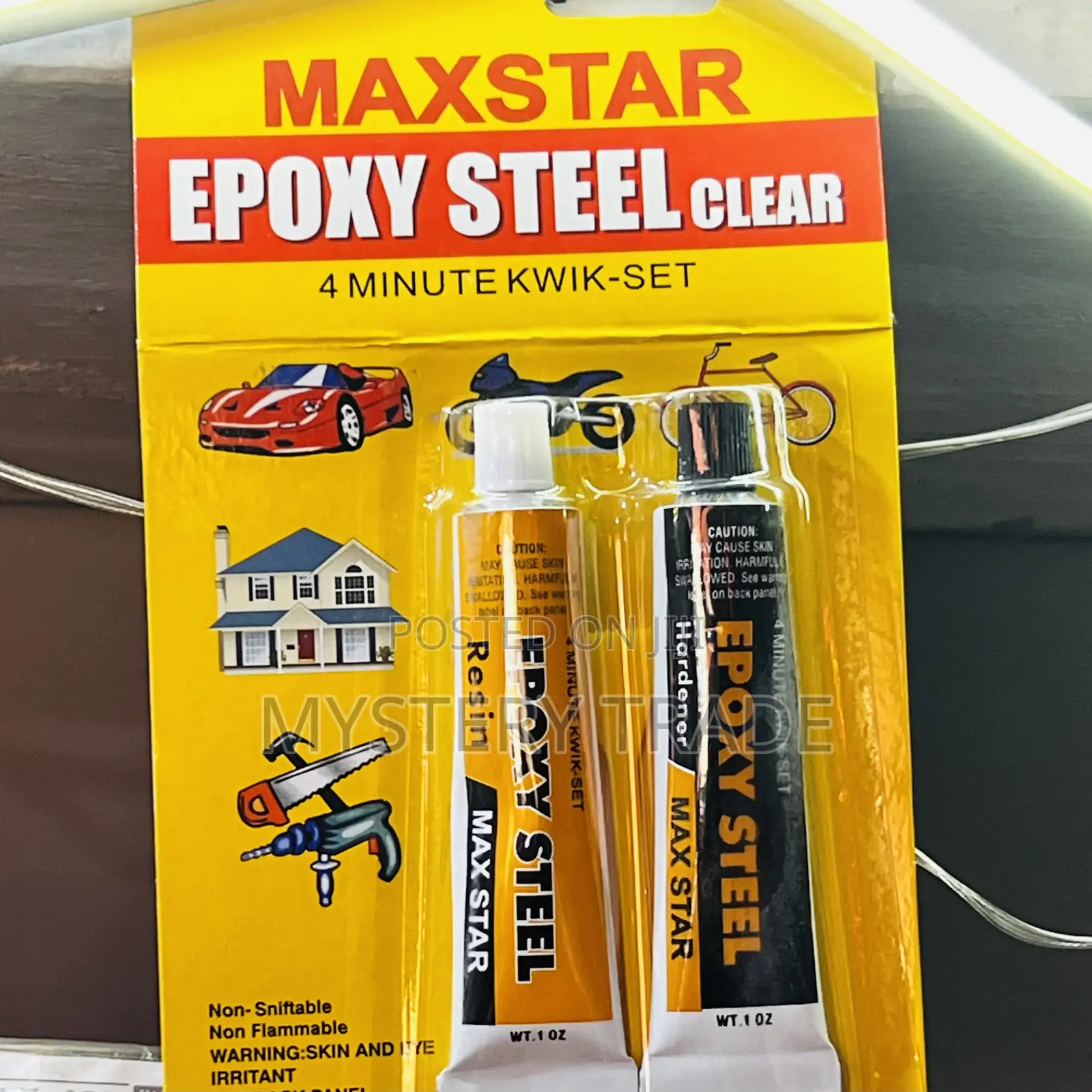 Maxstar Epoxy Steel Clear