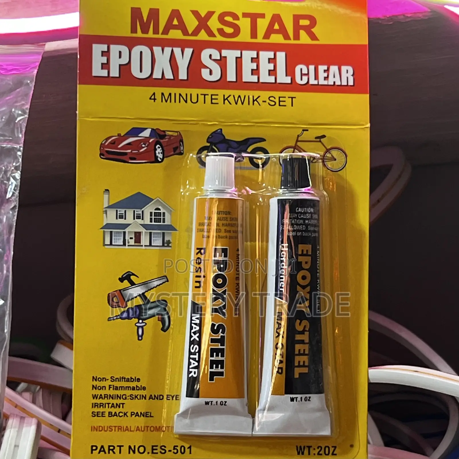 Maxstar Epoxy Steel Clear