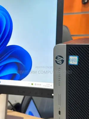 Desktop Computer HP EliteDesk 800 G3 8GB Intel Core I5 SSD 256GB