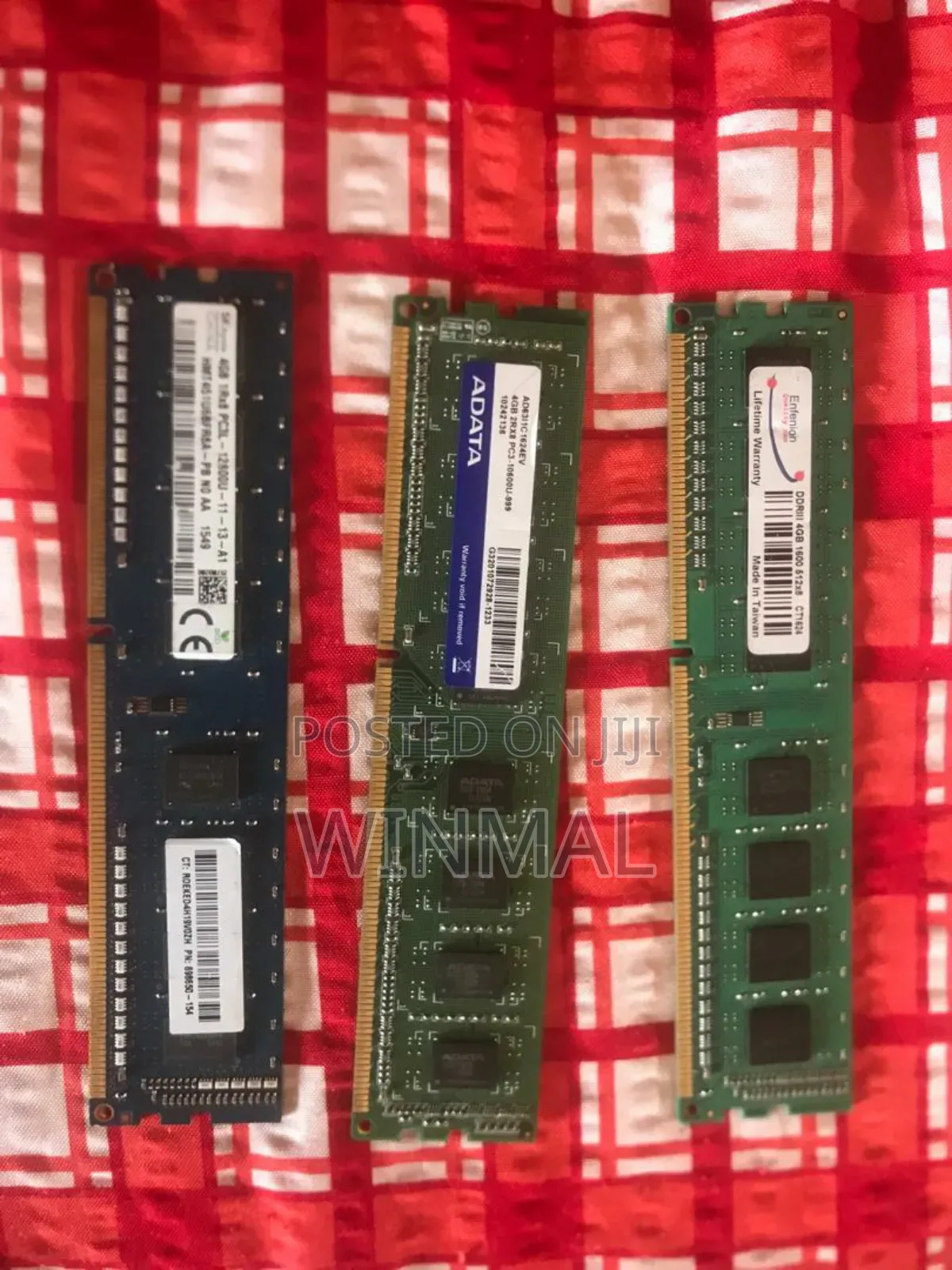 Desktop DDR-3 Ram 4gb