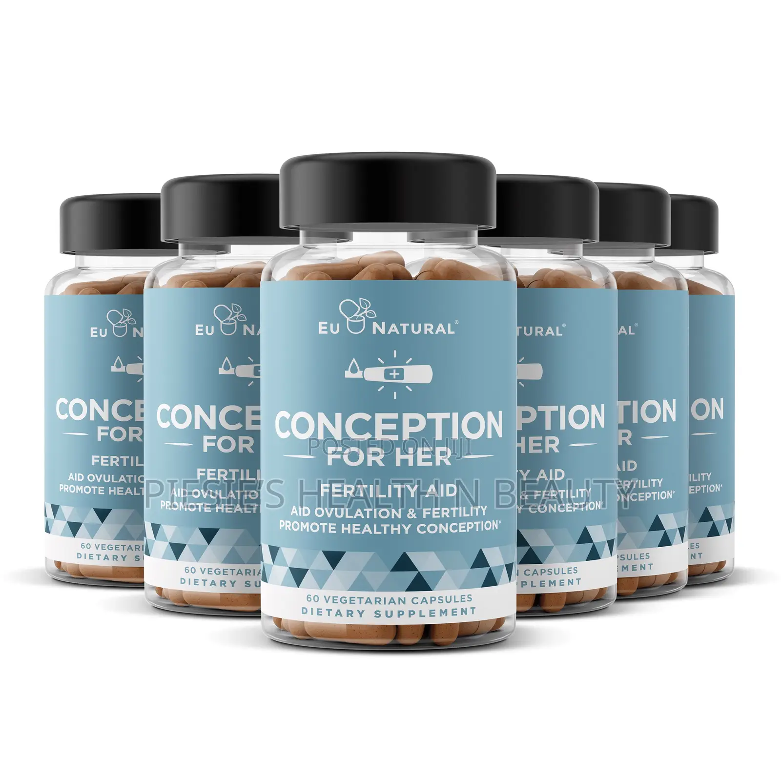 Eu Naturals Conception for Her, Fertility Aid 60 Capsules