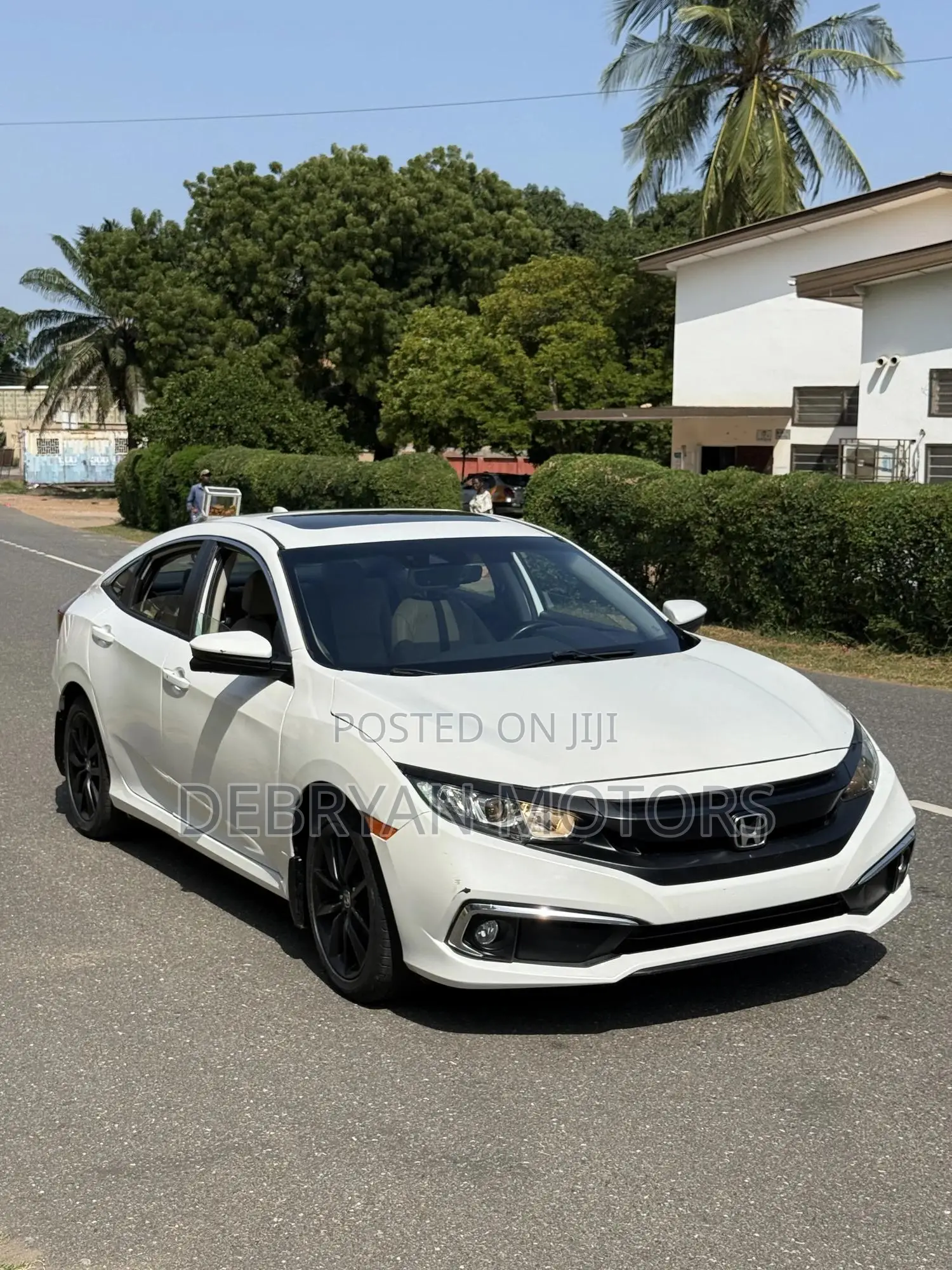 Honda Civic EX-L Sedan 2020 White