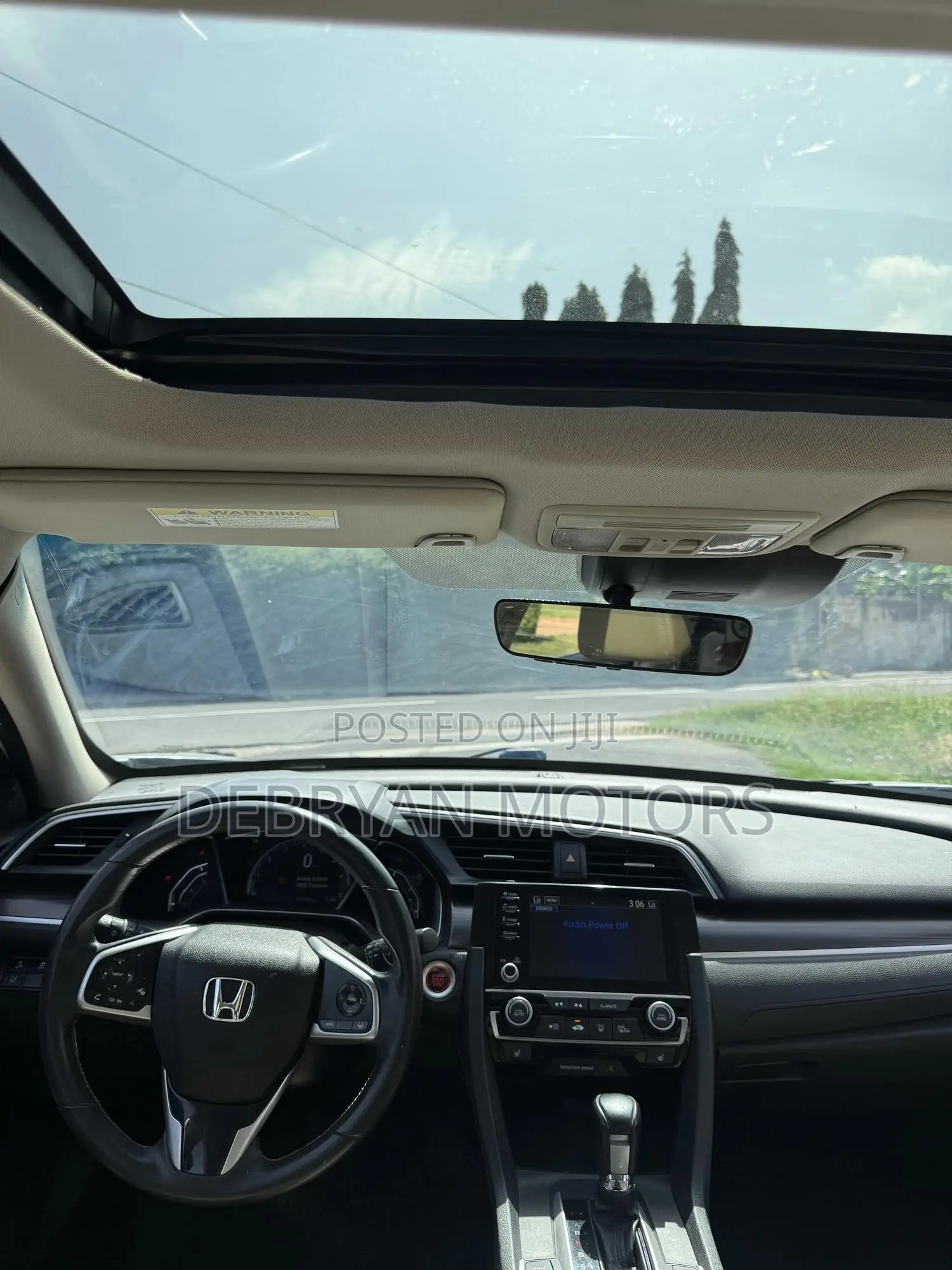 Honda Civic EX-L Sedan 2020 White