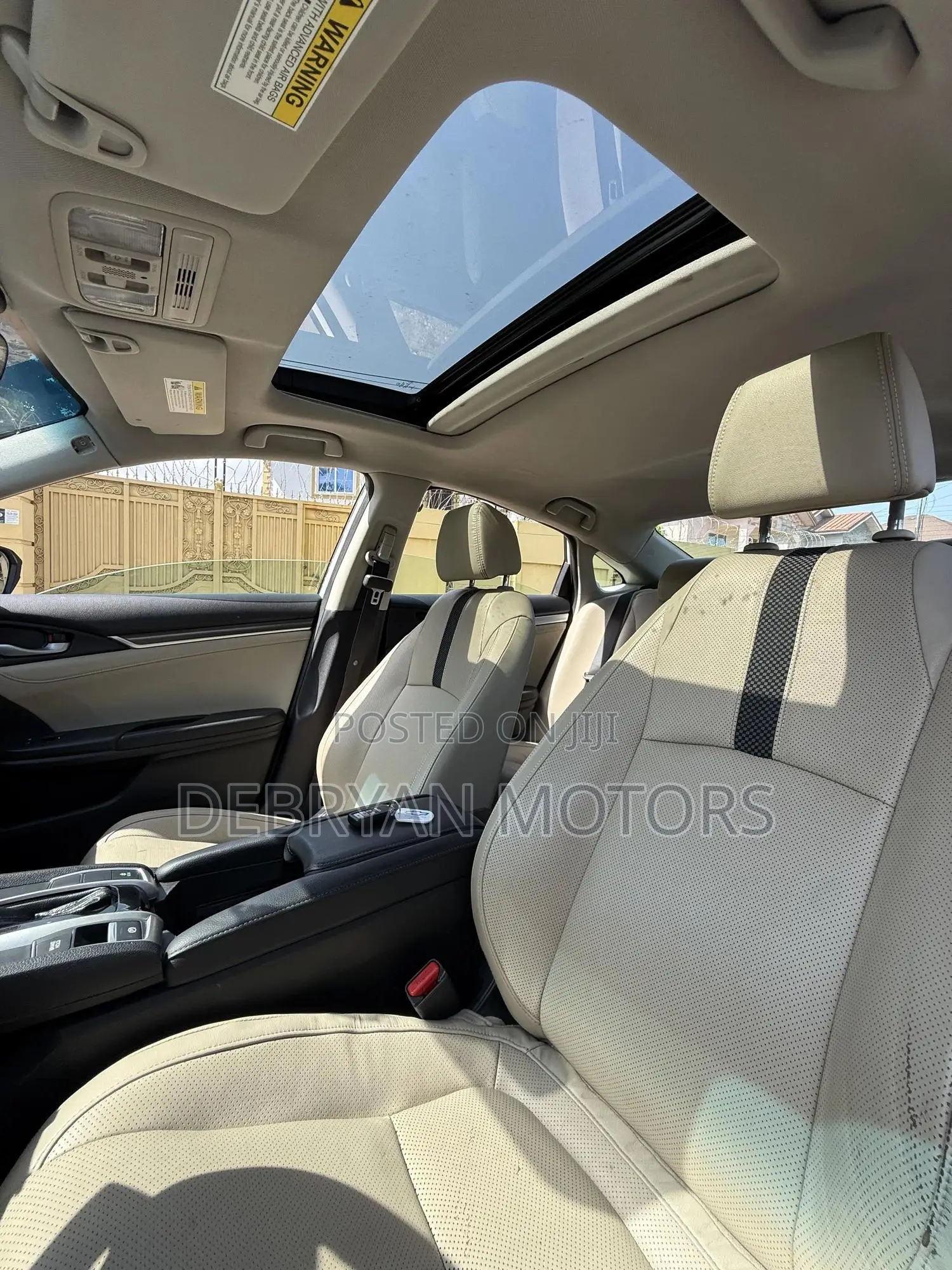 Honda Civic EX-L Sedan 2020 White