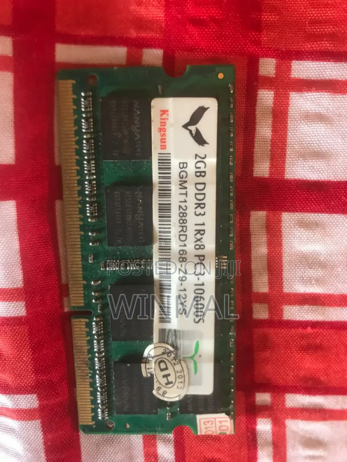 Laptop Ddr3 Ram 2gb