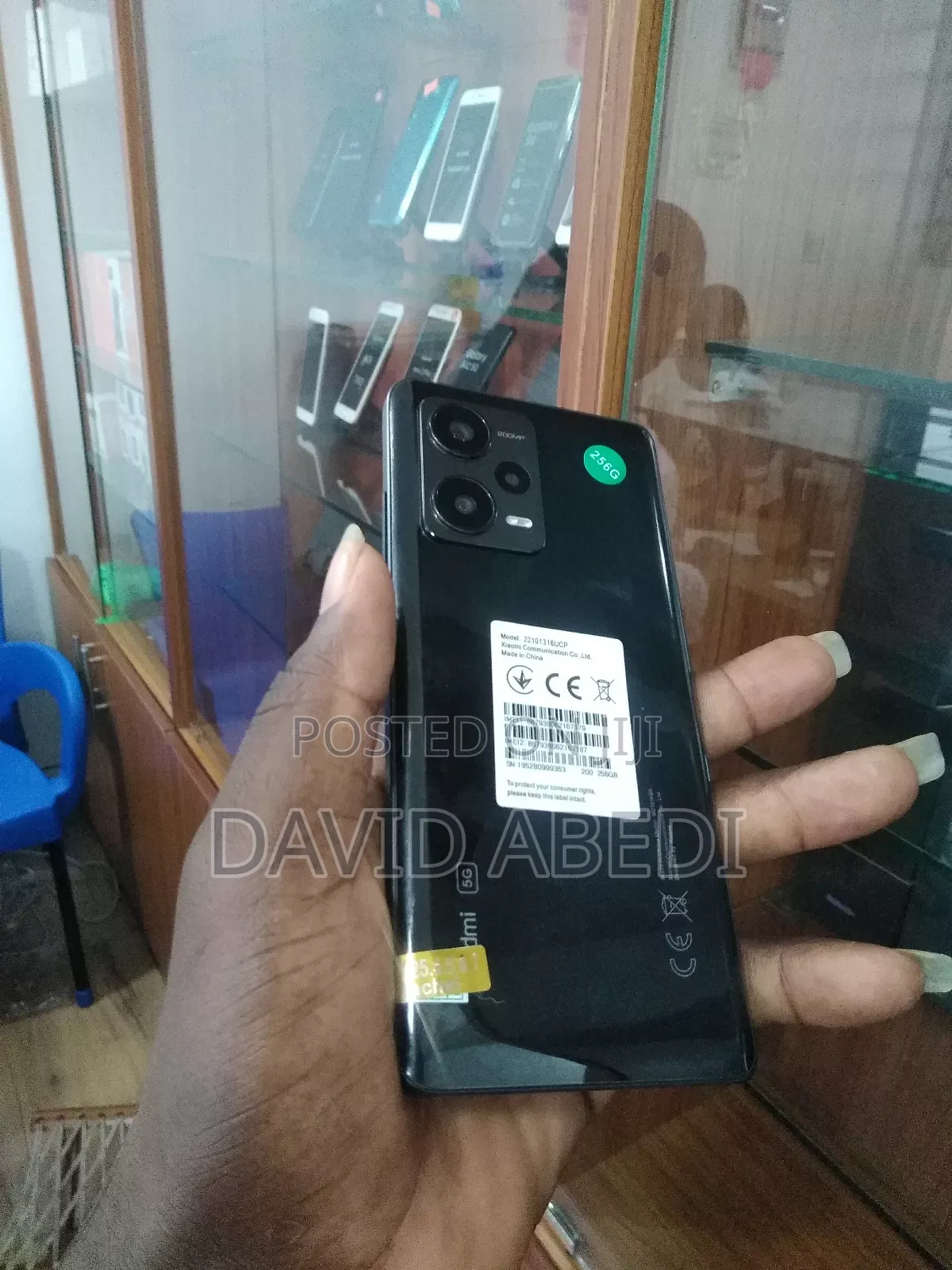 Xiaomi Redmi Note 12 Pro 256 GB Black