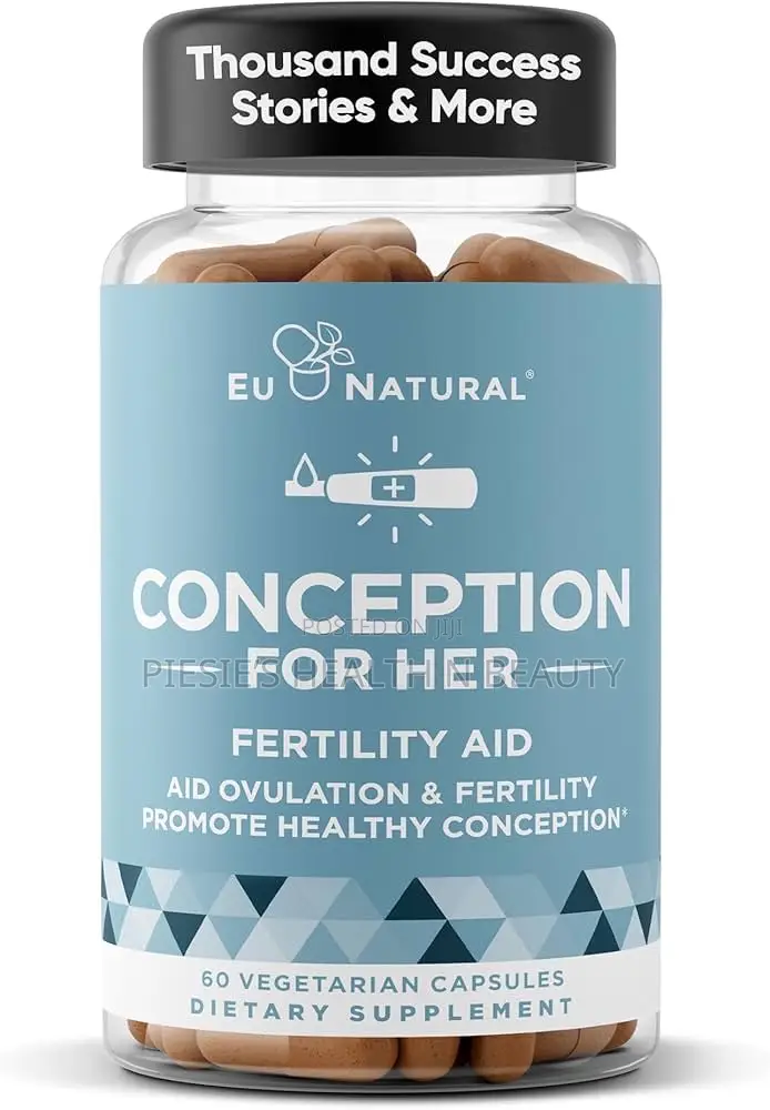 Eu Naturals Conception for Her, Fertility Aid 60 Capsules