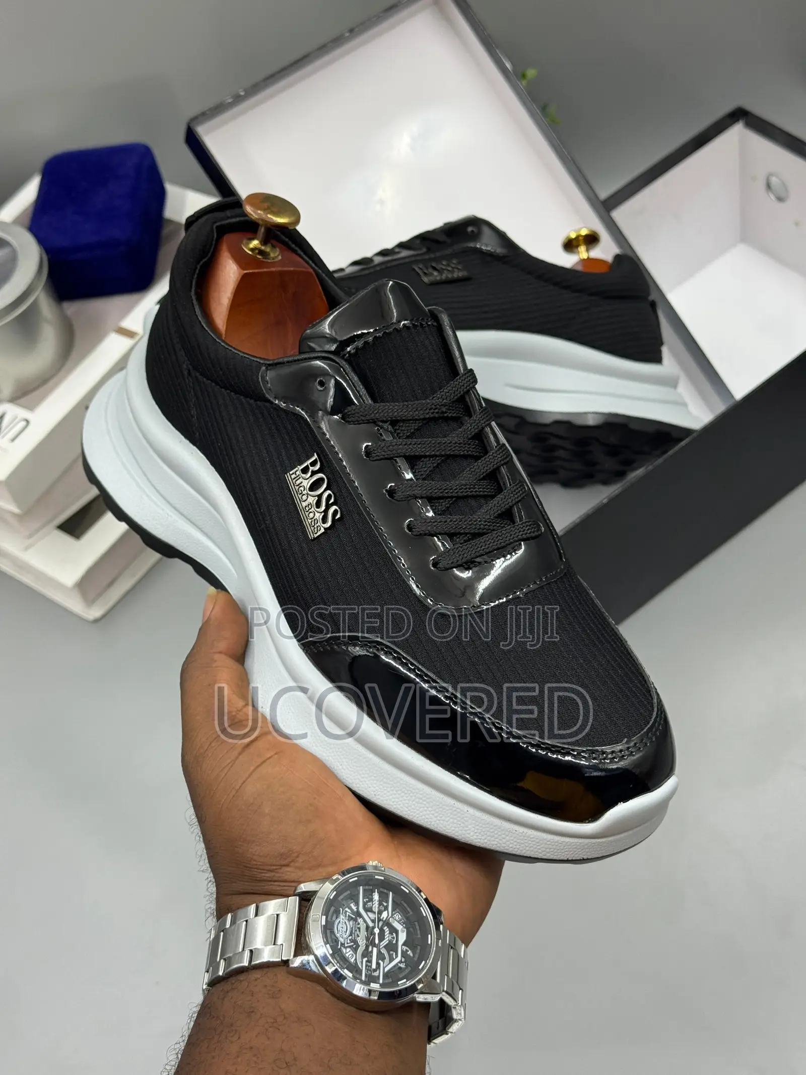 Hugo Boss Running Trainers Sneaker Shoes
