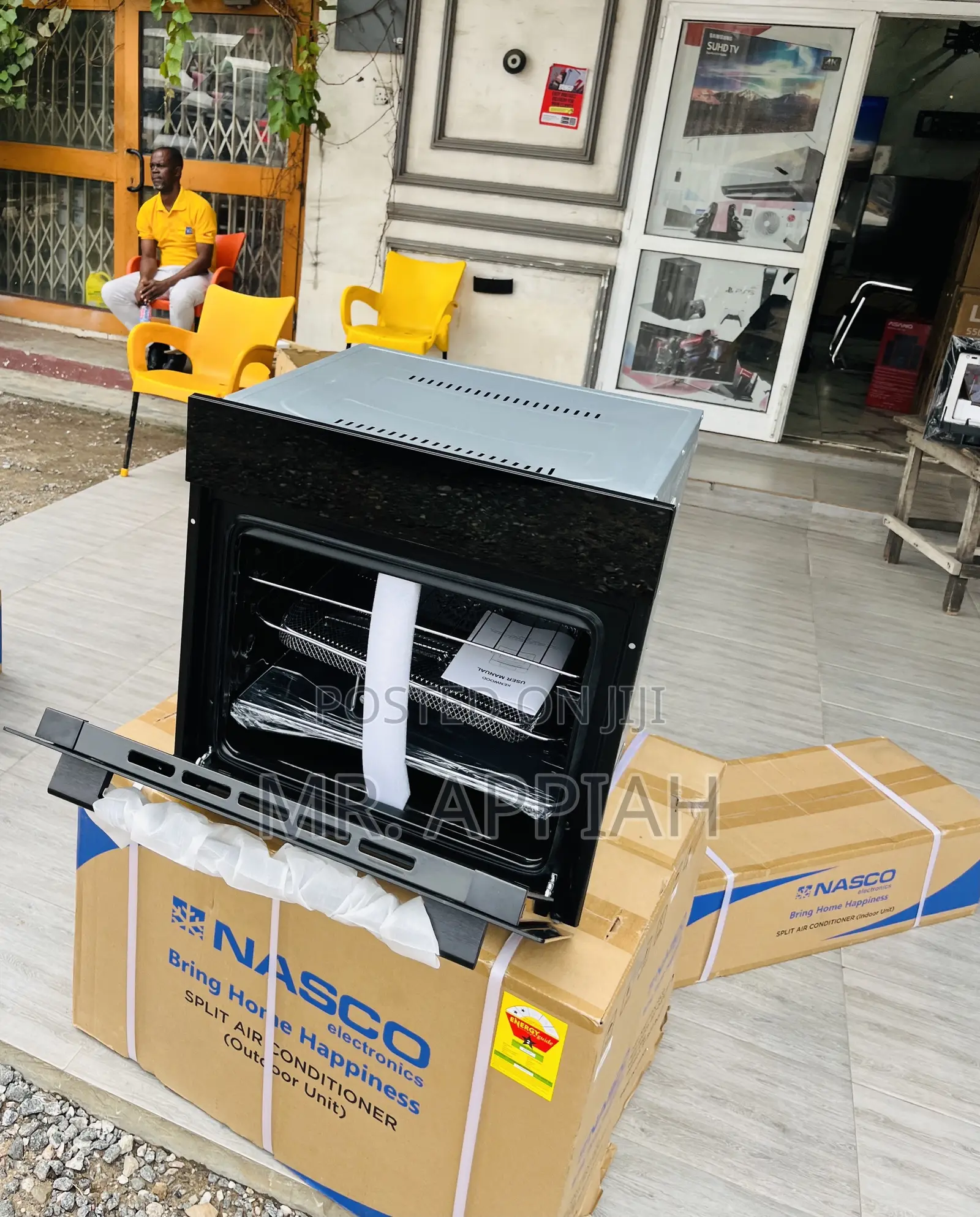 Buy Unique Kenwood 90cm Electric Oven(Tempered Glass).