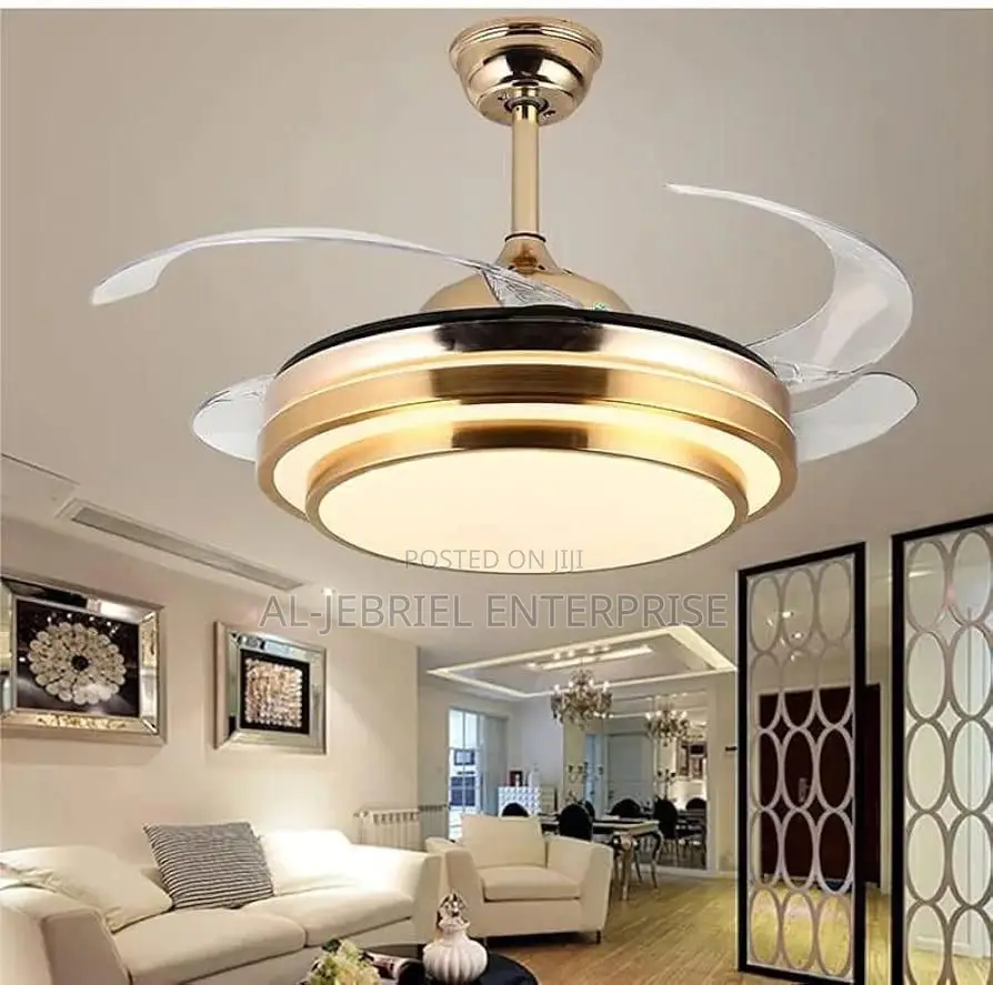Ceiling Fan Foldable + Bt Speaker and Remote