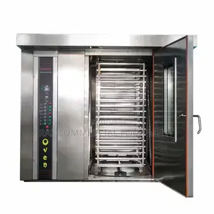 64 Tray Electric/Gas Rotary Oven For Bread