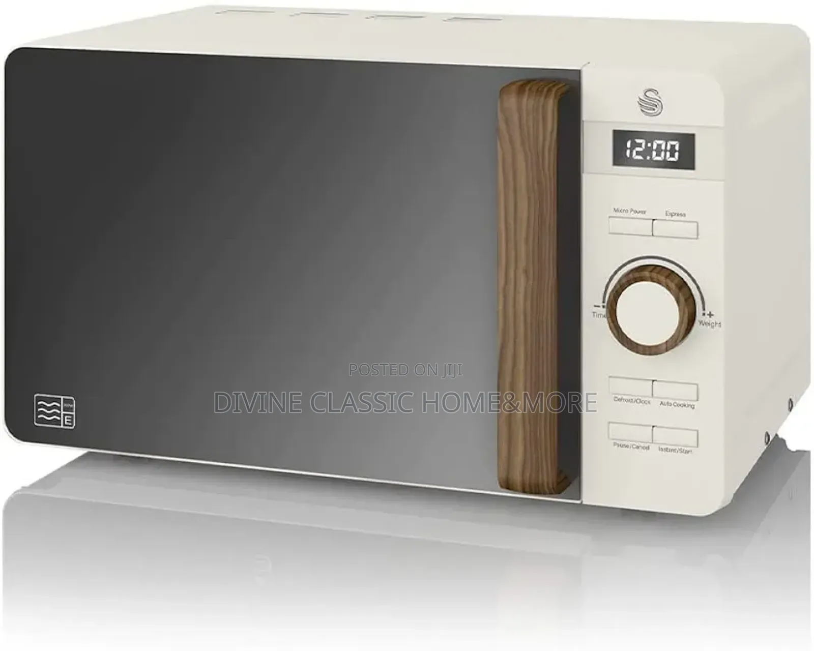 Swan Digital Microwave 20lit Cream