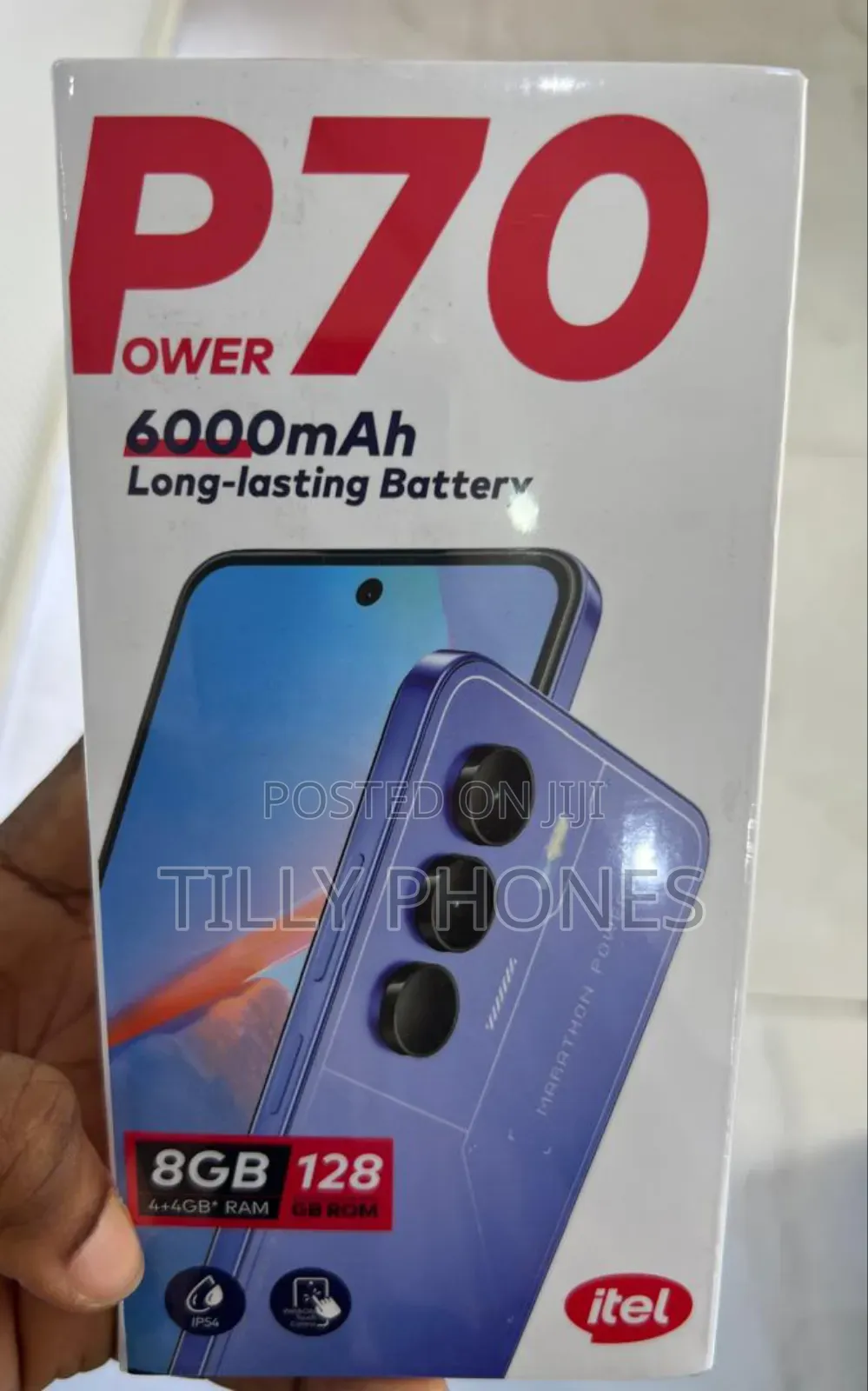 New Itel P70 64 GB Blue