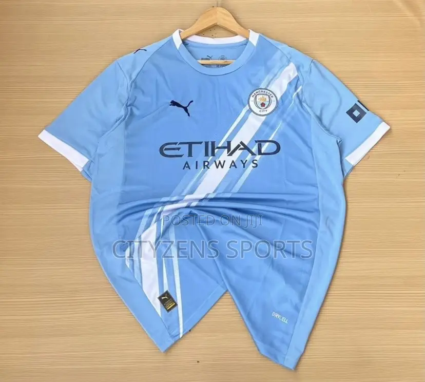Man City 2025/26 Home Jersey