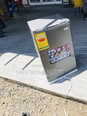 Accurate New 80l Topfreezer Singledoor Grey Pearl Fridge