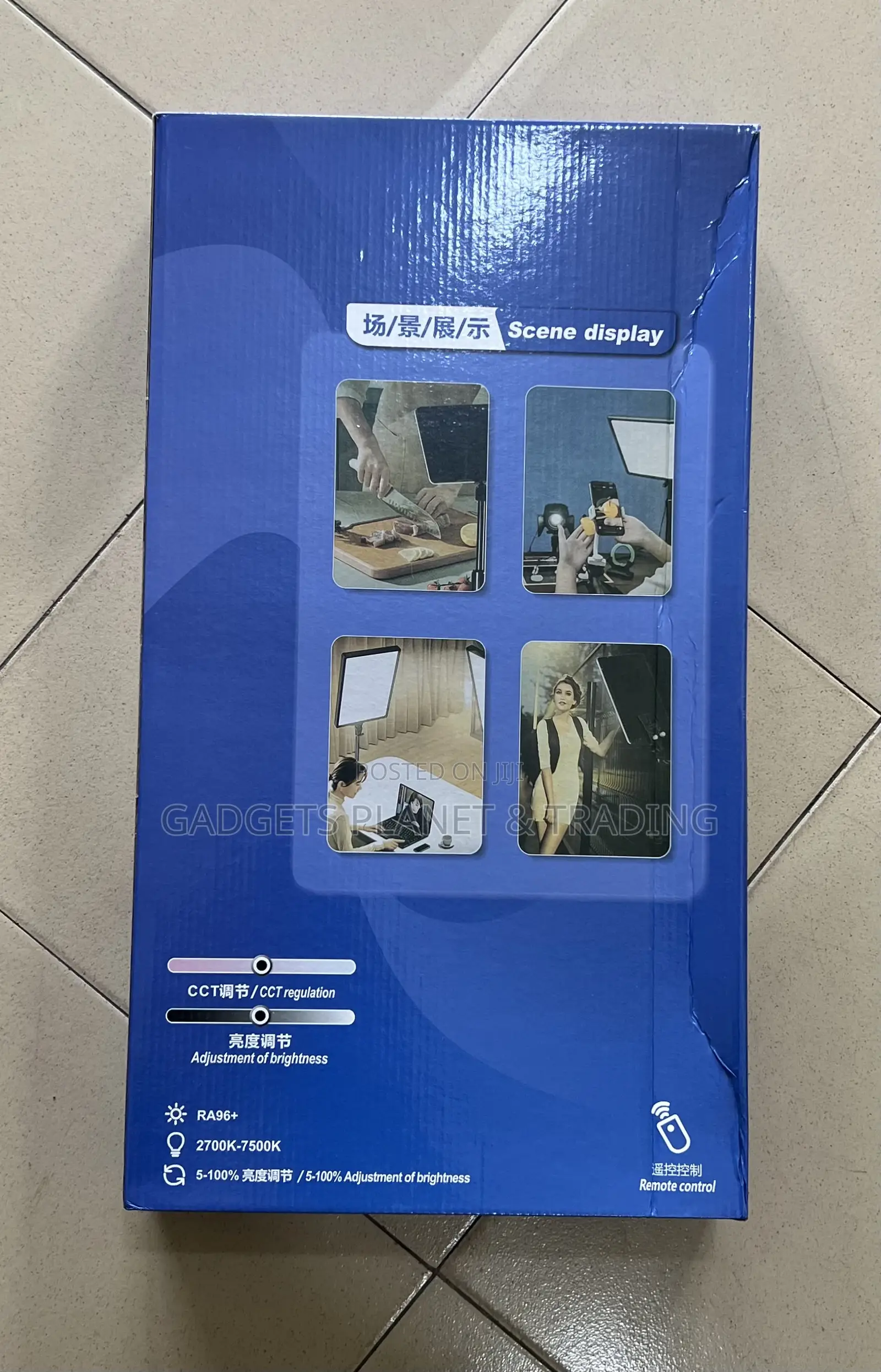 Super Bright Photographic Panel Light With Stand Rl-24