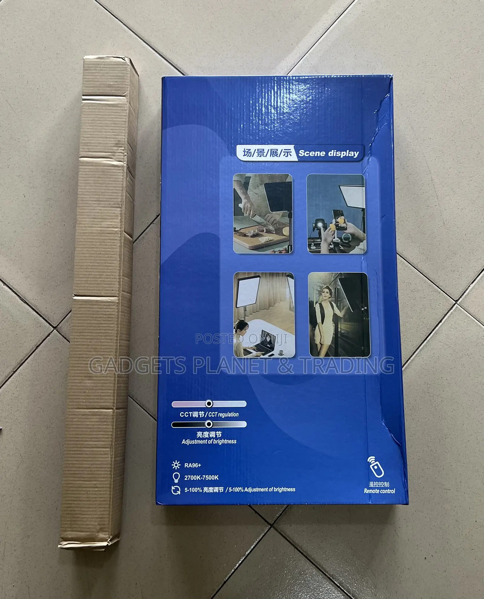 Super Bright Photographic Panel Light With Stand Rl-24