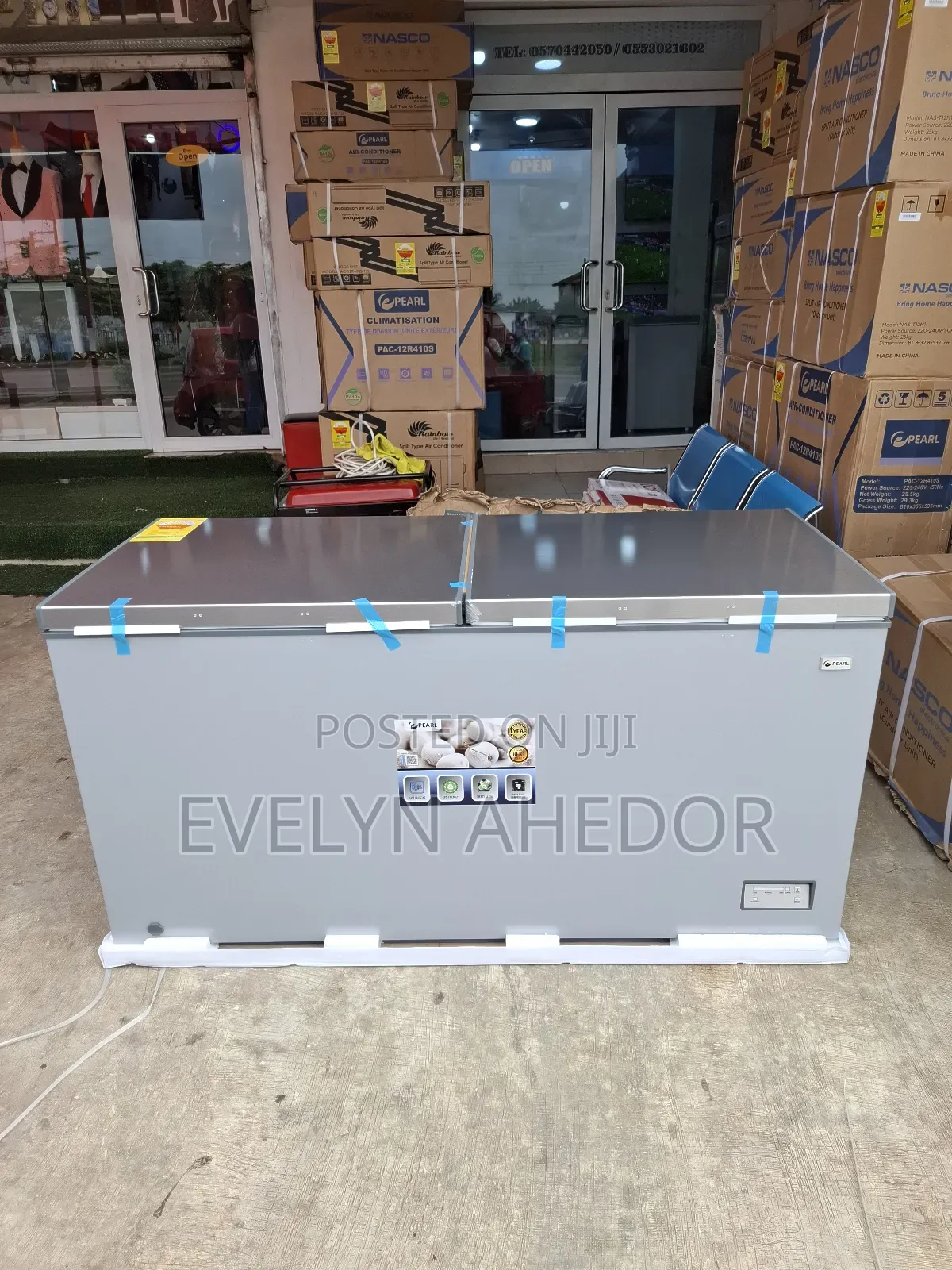 Reliable Pearl Chest Freezer 508 Litres Available for Sale