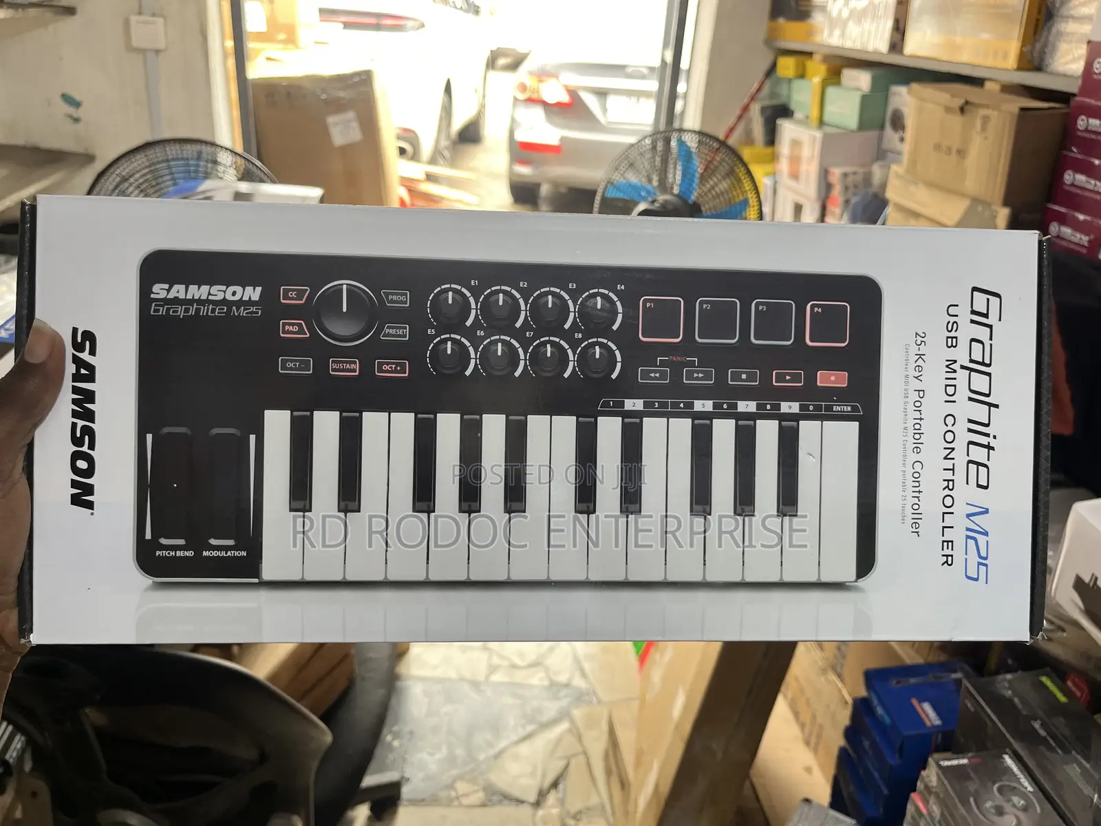 Samson Graphite M25 Usb Midi Keyboard