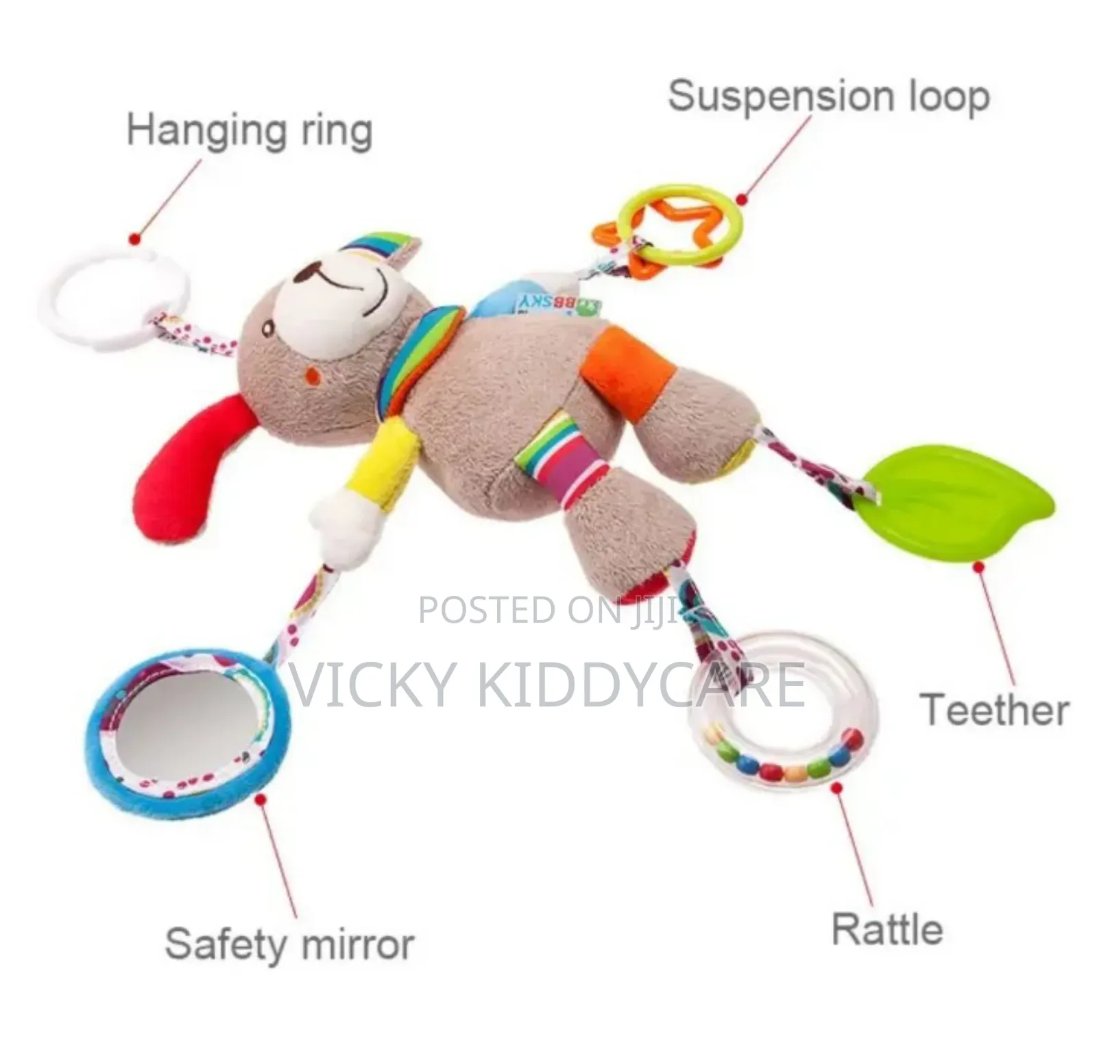 Baby Cot/Car Seat Carrier Handing Toy