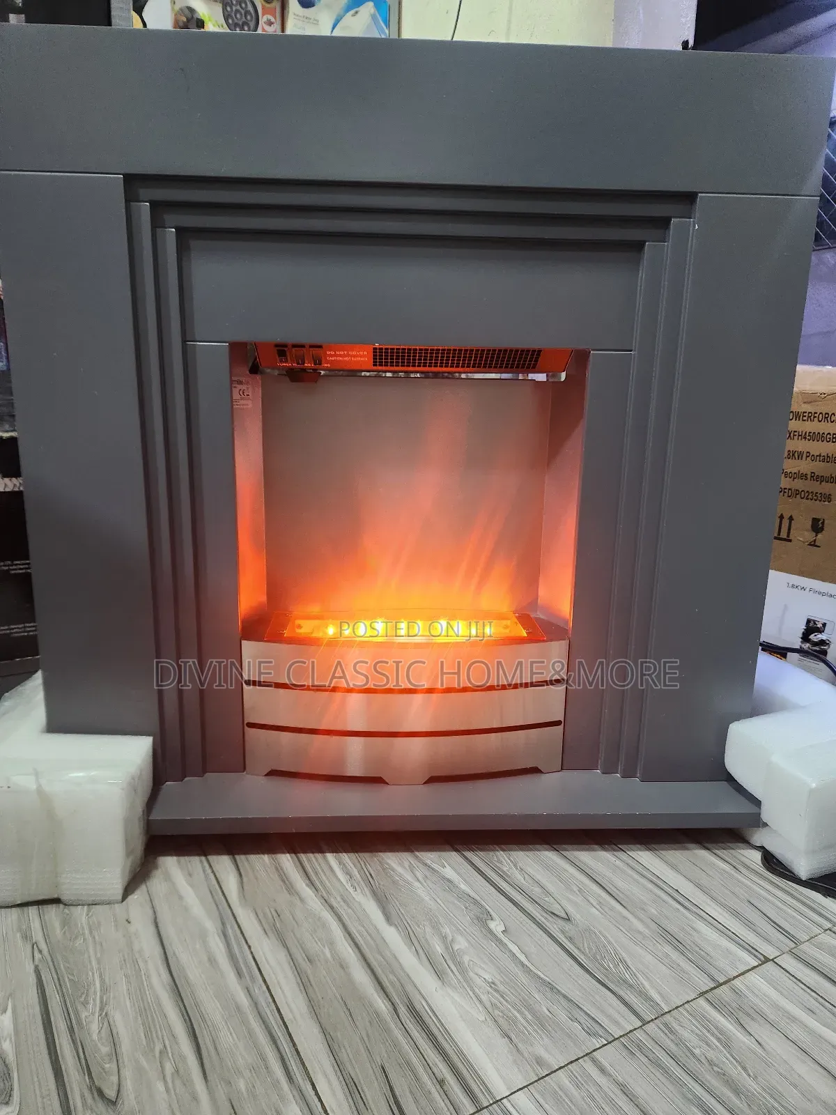 Warmlite Room Heater With Realistic Led Flame