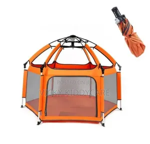 Foldable Play Fence With Cover