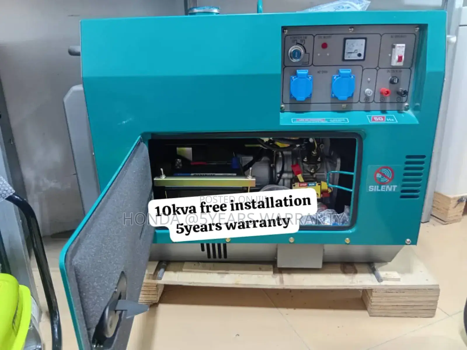 Gen Texting Service 10kva Perkins 10kva 13000watt Diesel