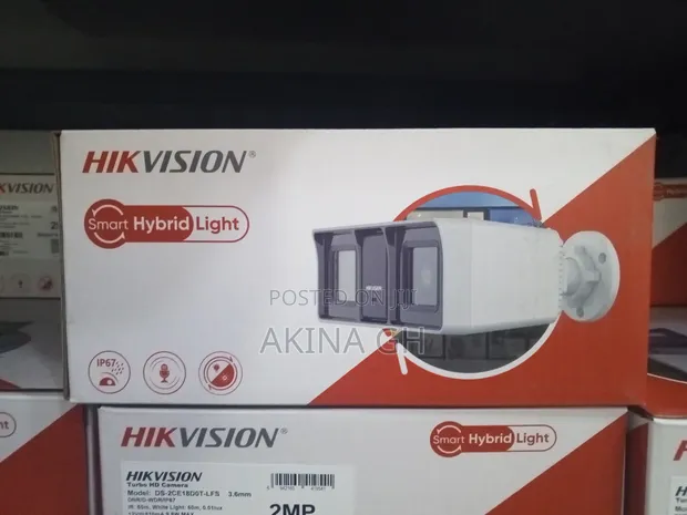 Hikvision 2mp Smarthybrid Light Audio Camera Ds-2ce18d0t-LFS