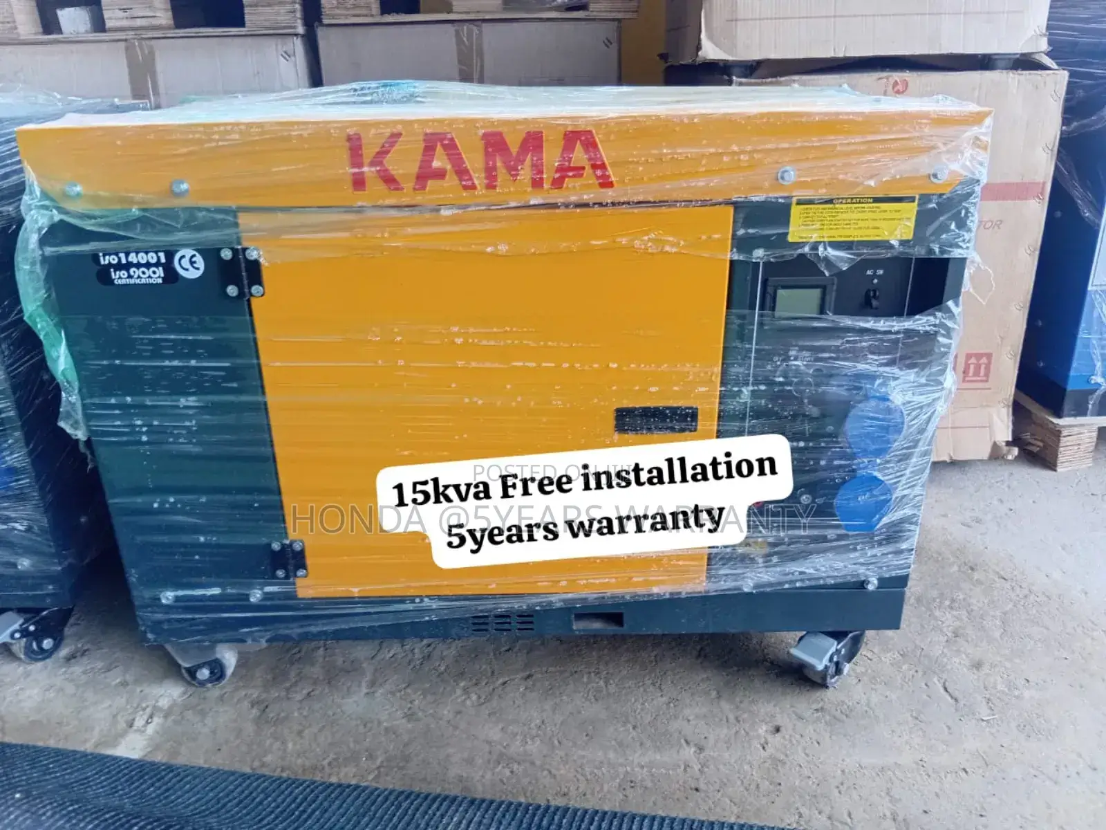Core Zone Kama 15kva 16500watt Diesel Generator Kama 15kva
