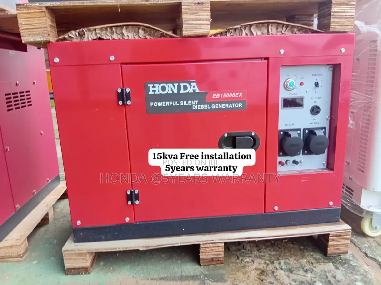 Always on Power Supply Honda 15kva 16500watt Diesel