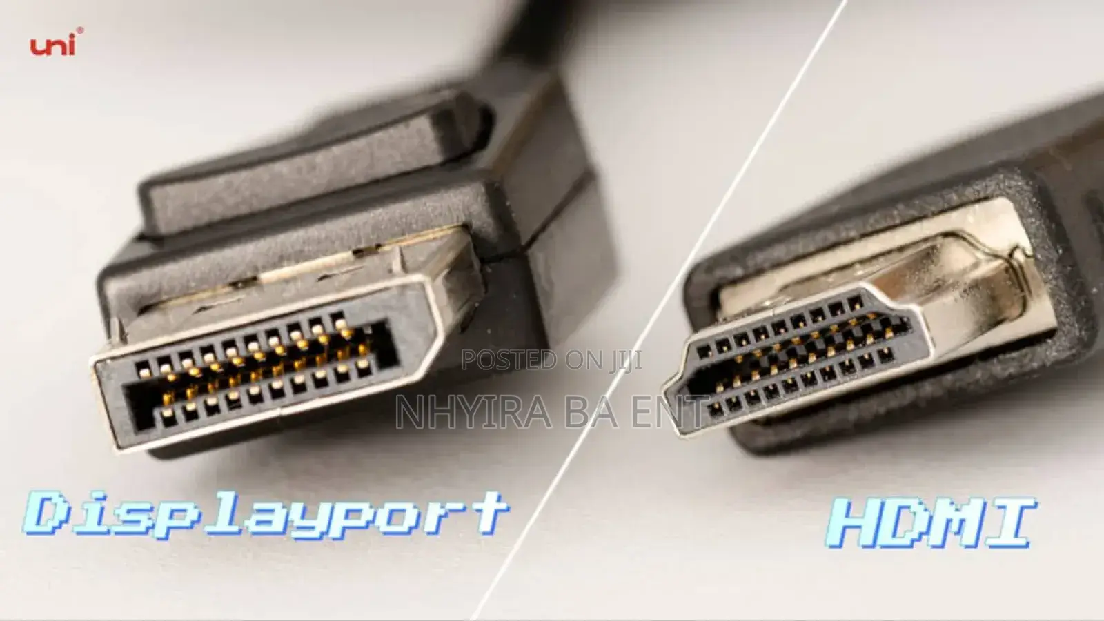 Vga, Hdmi, and Display Cable and Connectors