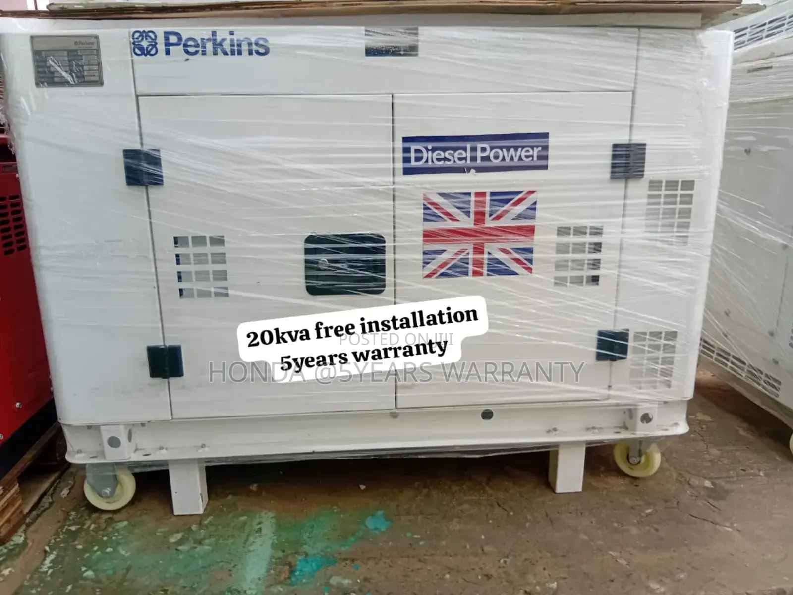 Cooling Service Gen 20kva Perkins Generator