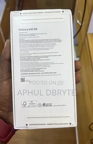 New Samsung Galaxy A35 128 GB Pink