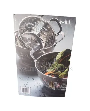 Miu Stainless Steel Colander Set - 3 Piece