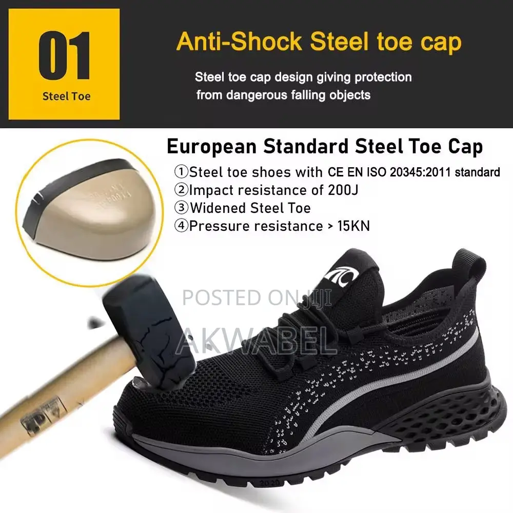 Ds-211 • Light Weight Breathable Safety Boots